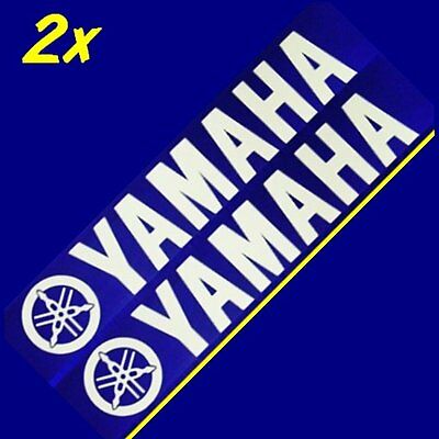 Yamaha White 5in 12.7cm Decal Decals Sticker R1 Fzr R6 Fz09 Fz 09 Fz6r Tenere Rs