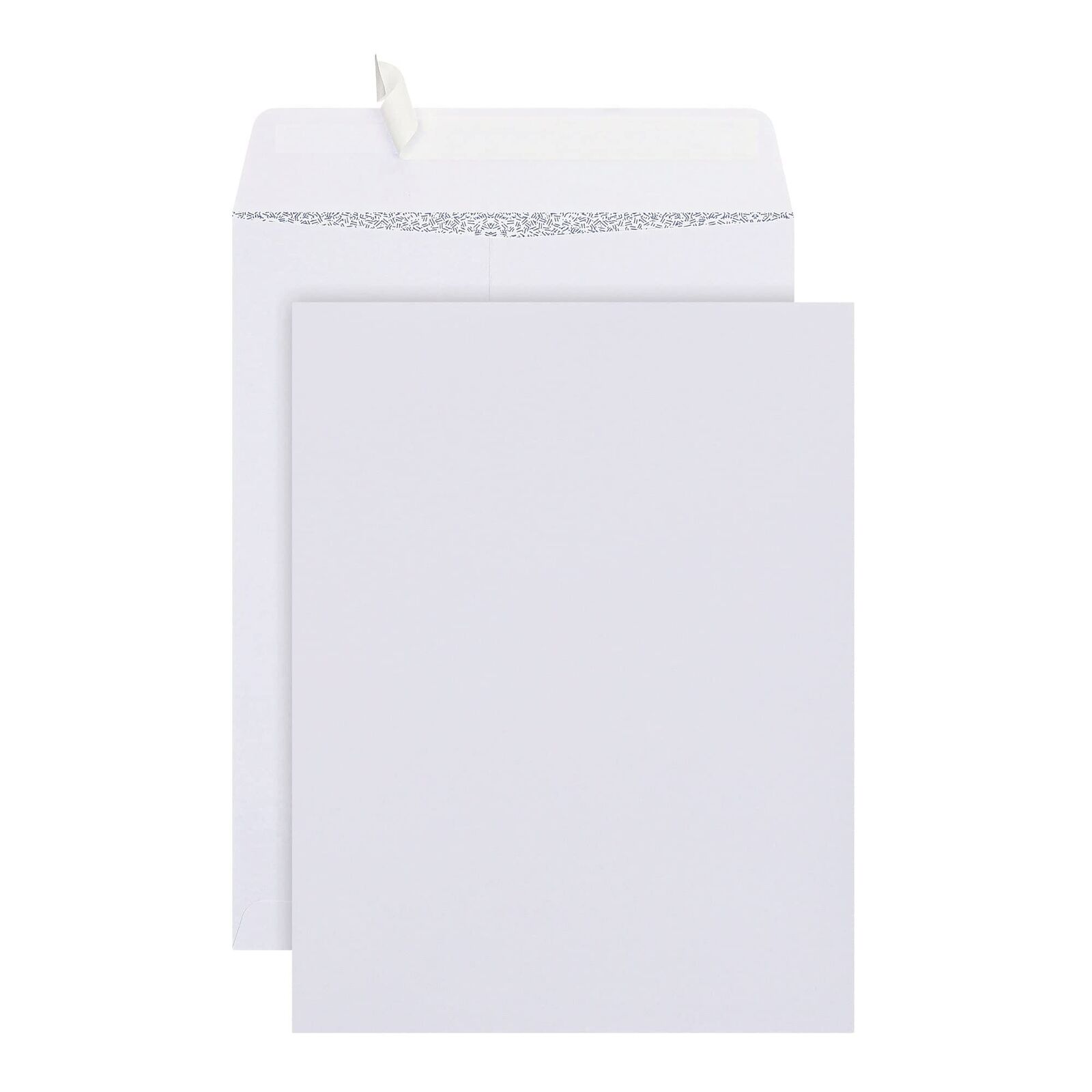 Office Depot Clean Seal(tm) Catalog Envelopes, 10in. X 13in., White With Securit
