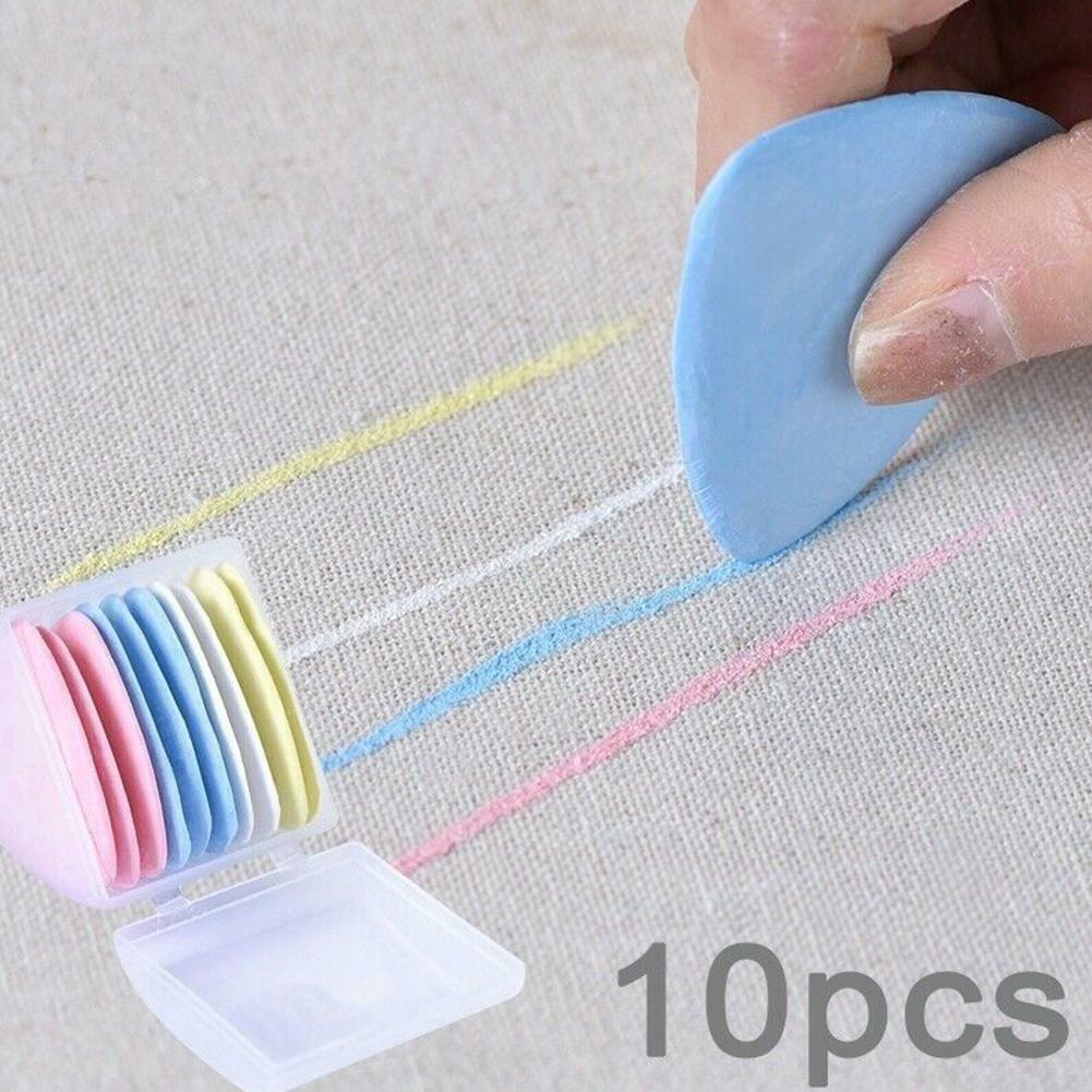 10pcs Sewing Marking Tailors Chalks Fabric Patchwork Clothing Markers Diy .